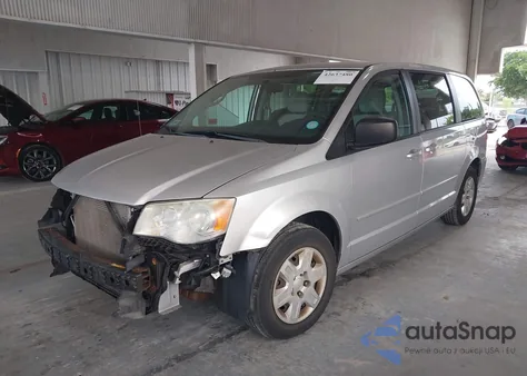 2011 Dodge Grand Caravan Express из США, поврежденный, VIN 2D4RN4DG1BR715453